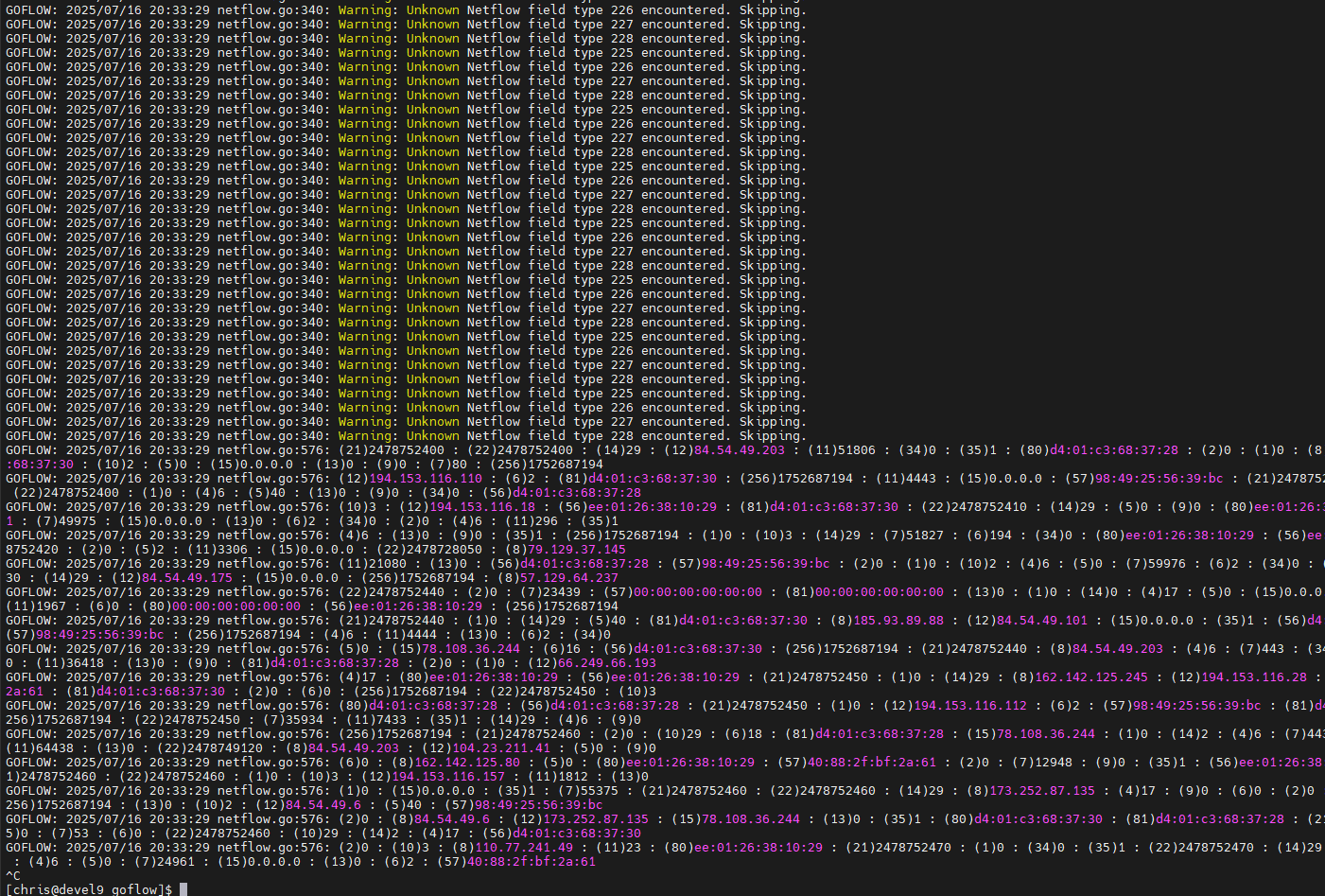 Flow integration and debugging flows
